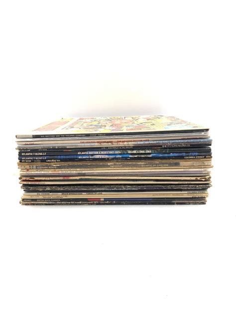 Collection Of 25 Vinyl Records Auction