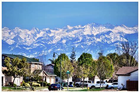 View of the Sierras from near my home on a clear day. | Great american road trip, Camping ...