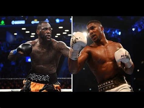 Anthony Joshua vs Deontay Wilder Highlight "Unification Glory" - YouTube