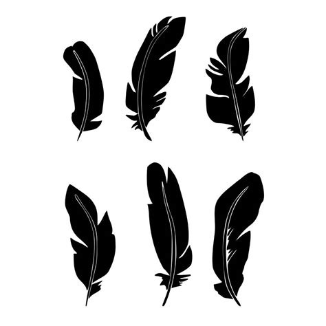 The best free Feather silhouette images. Download from 292 free silhouettes of Feather at ...