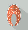 Flat Design Tomato Icon Royalty Free Vector Image