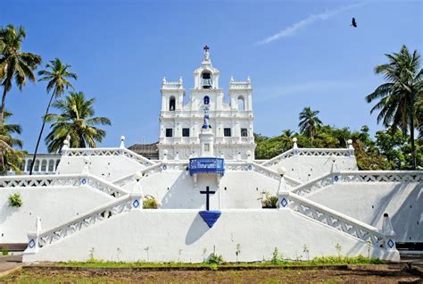 Church in panaji goa india stock image. Image of exterior - 26536905