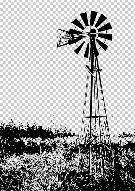 Farmerama Windmill Windpump Watermill Afrikaans PNG, Clipart, Black And ...