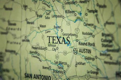 Old Texas County Maps