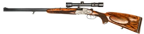 O/U Combination Rifle Josef Just - Ferlach, 5,6x50R, .22 WMR, #245650 ...