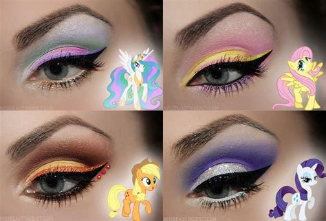 My Little Pony | Pony makeup, Disney eye makeup, Crazy eye makeup