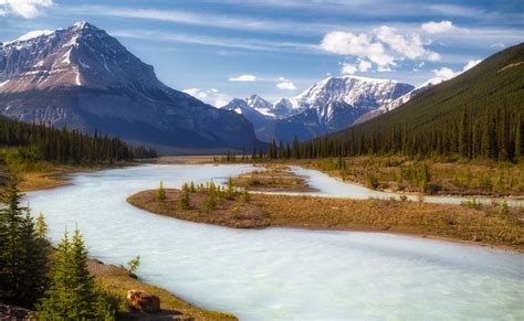 Athabasca River by Corey Hayes | Athabasca, River, Landscape