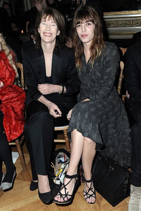 Jane Birkin and Lou Doillon at YSL F11 | Fashion, Fashion design, Style