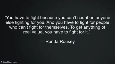 32 Best Ronda Rousey Quotes On Life And Success – BrilliantRead Media