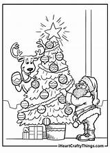 Santa Coloring Pages sketch template