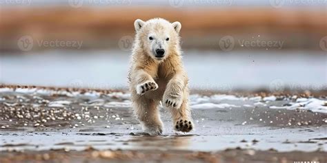 Adorable Polar Bear Cub 46767291 Stock Photo at Vecteezy