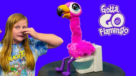 Gotta Go Flamingo Unboxing by The Assistant - YouTube