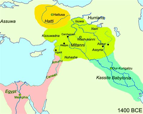 Hurrian - 2400 BC - 1200 BC