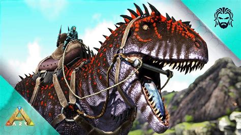 Taming My First Carcharodontosaurus! - ARK Survival Evolved [E139] | Ark survival evolved ...