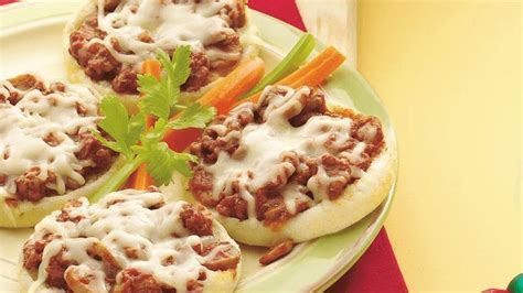 Open-Faced Pizza Burgers Recipe – 100 yummy | Pizza burgers recipe, Recipes, Pizza burgers