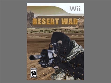 Desert War Game Cover by Ruri Wijaya on Dribbble