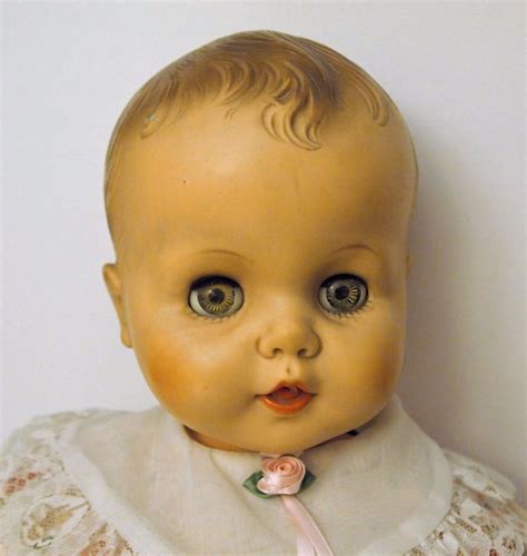 Vintage 1958 EEGEE Baby Carrie 25" Baby Doll | Big baby dolls, Baby dolls, Vintage dolls