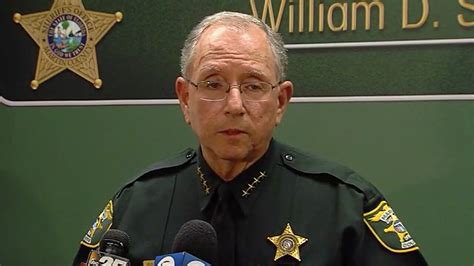 Martin County Sheriff holds news conference on firing of deputy