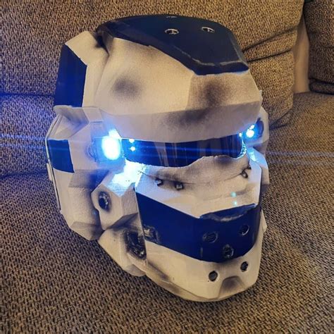 Fanmade Halo Warrior Replica Helmet with light | Etsy