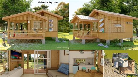 Modern Bahay Kubo Tiny House Design Idea 6 x 6.5 Meter ~ HelloShabby.com : interior and exterior ...