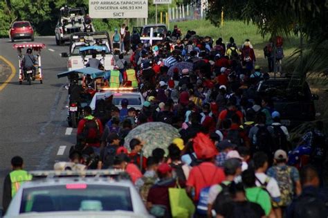 Hundreds leave to join Mexico migrant caravan headed for US | The Straits Times