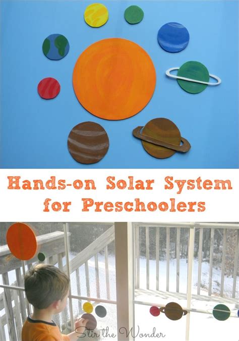 Hands-on Solar System for Preschoolers