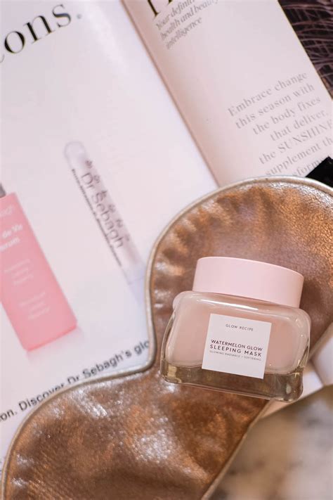 Glow Recipe Watermelon Glow Sleeping Mask Review | the stripe