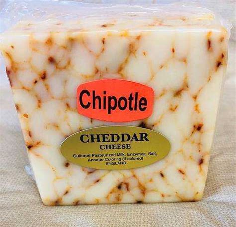 Chipotle Cheddar 1 lb. - Cheddar Cheese - Arena Cheese