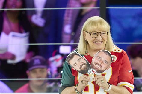 Mama Kelce Shows Off Super Bowl Outfit Supporting Both Sons