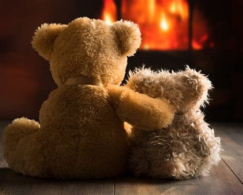 Love, cute, teddy, bear, couple, friends, HD wallpaper | Peakpx