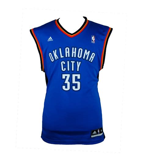 Adidas Kevin Durant OKC Blue Jersey - 5 Star Vintage