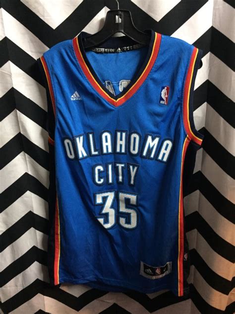 Adidas Nba Jersey Oklahoma City Thunder #35 Durant | Boardwalk Vintage