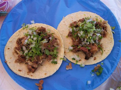 Authentic Tacos De Lengua (Cow tongue tacos.) Made with cilantro, onion ...