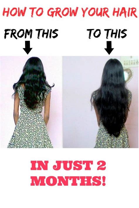 how to grow your hair in 2 months | Grow long hair, Hair treatment ...