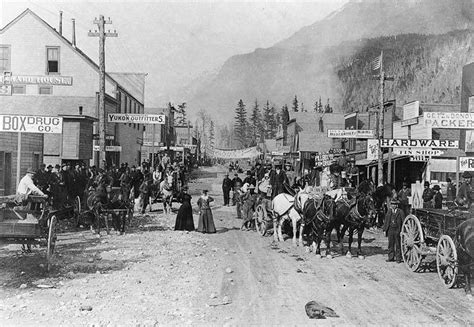 GOLD RUSH: Town of Skagway, Alaska, 1898 | Skagway alaska, Skagway, Klondike gold rush