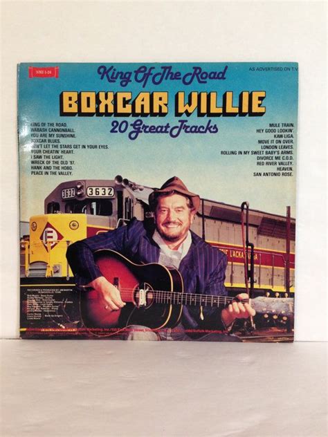 Boxcar Willie King of the Road Vintage Vinyl Record Album LP | Etsy | Musica