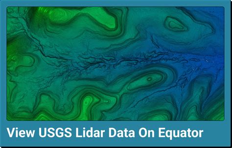 LiDAR Viewer: Access USGS LiDAR and view LAZ files online – Equator