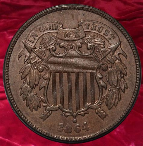 On April 22, 1864 Congress passed The Coinage Act of 1864. This law changed the metals used in ...