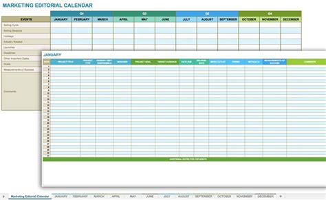 Free Social Media Planning Templates for Excel via Smartsheet | Social media calendar, Social ...