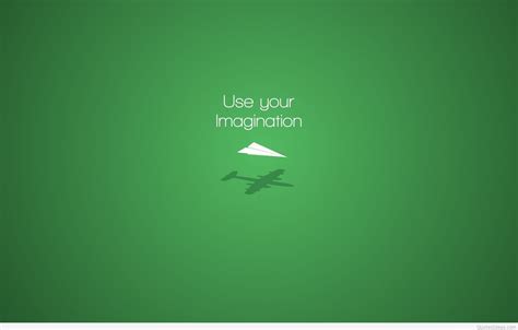 use your imagination.