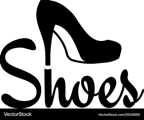 Shoes logo Royalty Free Vector Image - VectorStock