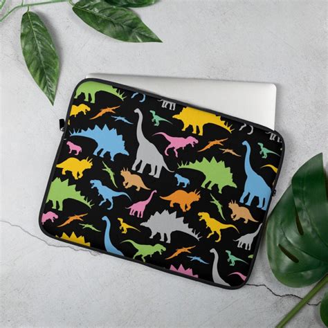 Dinosaurs Laptop Sleeve 13 Inch 15 Inch Case Protective - Etsy