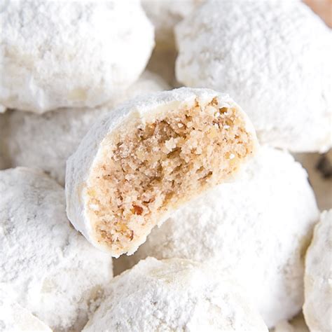 Mexican Wedding Cookies (Snowball Cookies) | Liv for Cake