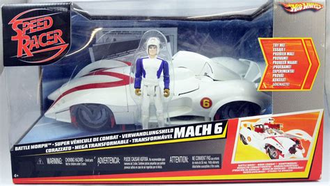 Speed racer-battle morph mach 6 with pilot-hot wheels mattel | eBay