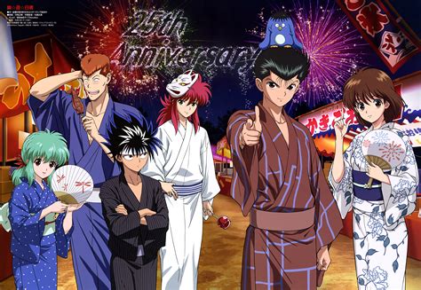 Download Kazuma Kuwabara Yusuke Urameshi Keiko Yukimura Yukina (Yu Yu Hakusho) Kurama (Yu Yu ...