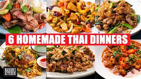 6 Thai Dinners You Can Make At Home | Quarantine Cooking | #StayHome # ...