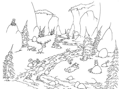 Landforms Coloring Pages For Kids at GetDrawings | Free download