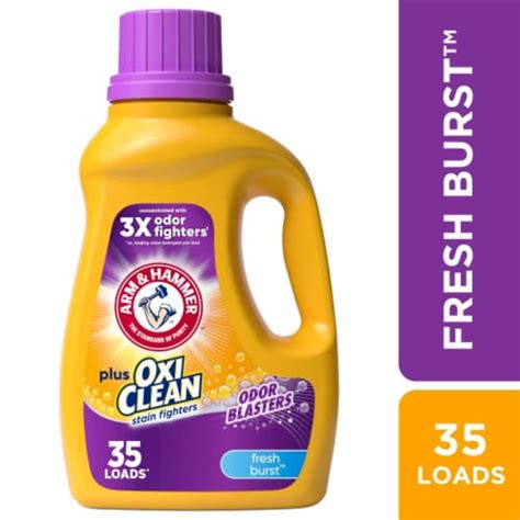 ARM & HAMMER Plus OxiClean with Odor Blasters Fresh Burst Liquid ...