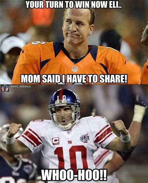 17 Best images about Funny Manning Jokes on Pinterest | Funny, Football ...