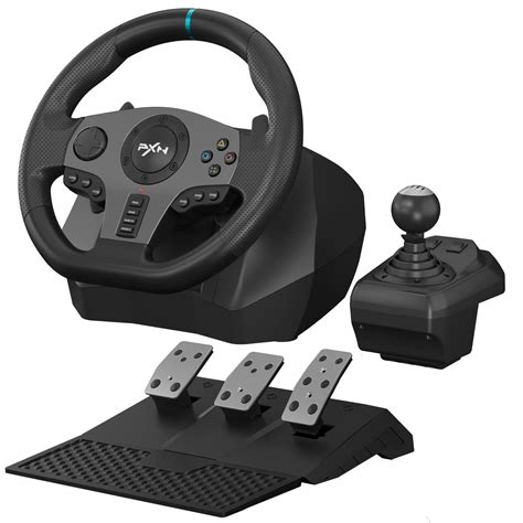 PXN V9 Gaming Racing Wheel with Pedals and Shifter, Steering Wheel for ...